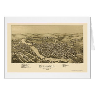 Clearfield, PA Panoramic Map - 1895