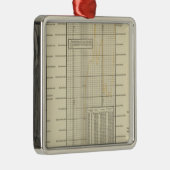 Clearing House transacties Metalen Ornament (Rechts)