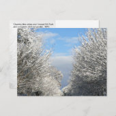 Clearing Skies & Tailwinds, NYC - Briefkaart (Voorkant / Achterkant)