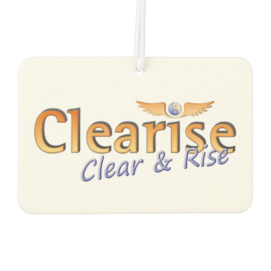 Clearise Logo Luchtverfrisser (Achterkant)