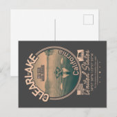 CLEARLAKE CALIFORNIA - MOUNT KONOCTI BRIEFKAART (Voorkant / Achterkant)