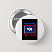 Clearmont Wyoming Ronde Button 5,7 Cm (Voorkant /achterkant)