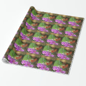 Clearning Hawk Moth - Hemaris thysbe Cadeaupapier (Uitgerold)