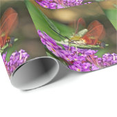 Clearning Hawk Moth - Hemaris thysbe Cadeaupapier (Rol Hoek)