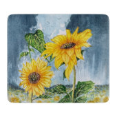 clearSlice Zonnebloem Snijplank (Voorkant)