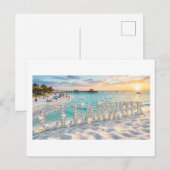 Clearwater Beach Ansichtkaart Briefkaart (Voorkant / Achterkant)