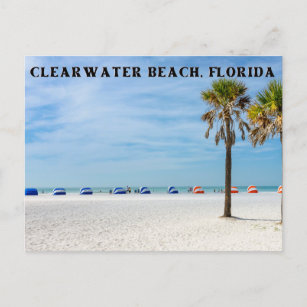 Clearwater Beach, Briefkaart van Florida