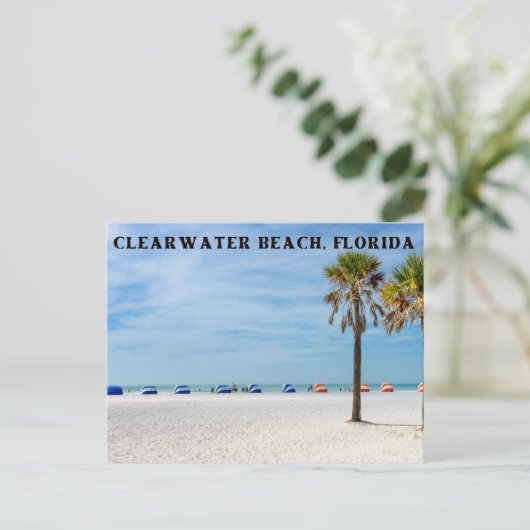 Clearwater Beach, Briefkaart van Florida (Staand voorkant)