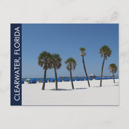 Clearwater Beach FL Briefkaart (Voorkant)