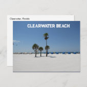 Clearwater Beach FL Briefkaart (Voorkant / Achterkant)