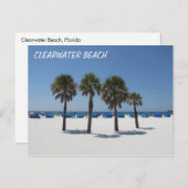 Clearwater Beach FL Briefkaart (Voorkant / Achterkant)