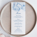 Clearwater Beach FL Kaart Elegante Navy Blue Weddi<br><div class="desc">Verbeter uw bruiloft in Clearwater Beach met dit elegante marineblauwe huwelijksmenu, met een gedetailleerde kaart van Tampa Bay. Perfect voor recepties bij Sandpearl Resort, Opal Sands Resort, Marriott Clearwater Beach, Hyatt Regency Clearwater Beach, Sheraton Sand Key Resort, Wyndham Grand Clearwater Beach en Shephard's Beach Resort, dit prachtig ontworpen menu toont...</div>