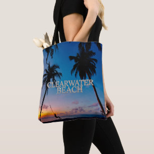 Clearwater Beach Florida All-Over-Print Tote Tas