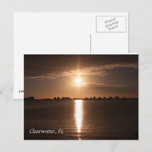 Clearwater Beach, Florida Briefkaart (Voorkant / Achterkant)