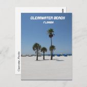 Clearwater Beach Florida Briefkaart (Voorkant / Achterkant)