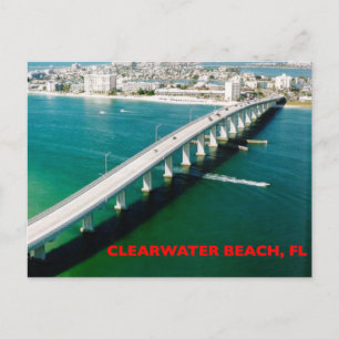 CLEARWATER BEACH FLORIDA BRIEFKAART