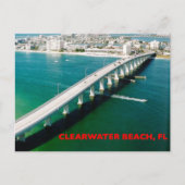 CLEARWATER BEACH FLORIDA BRIEFKAART (Voorkant)