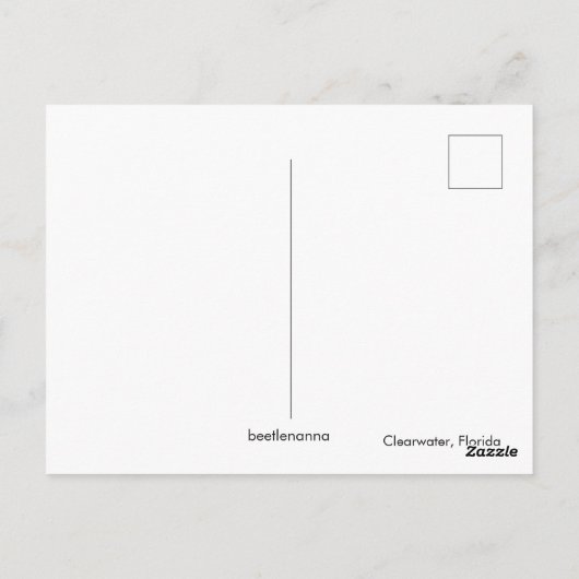 Clearwater Beach, Florida Briefkaart (Achterkant)