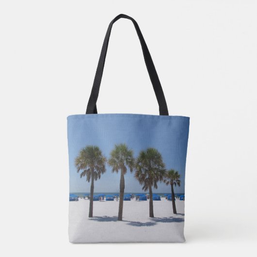 Clearwater Beach, Florida Canvas tas (Achterkant)