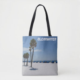 Clearwater Beach, Florida Canvas tas