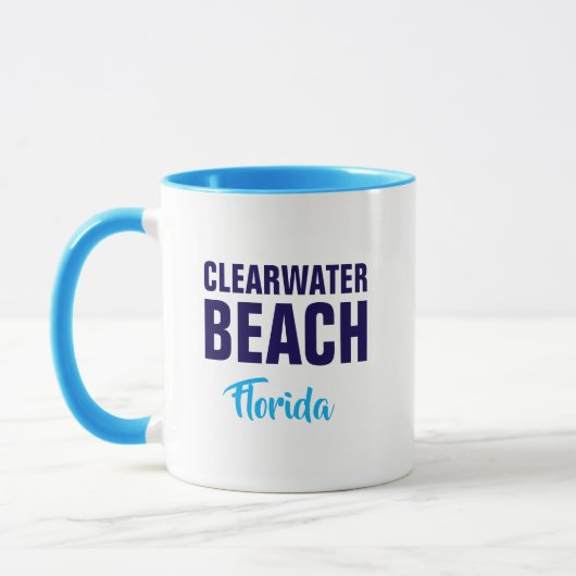 Clearwater Beach Florida Coffee Mug Mok (Links)