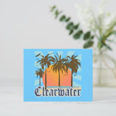 Clearwater Beach Florida FLA Briefkaart (Staand voorkant)