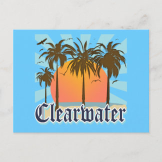 Clearwater Beach Florida FLA Briefkaart