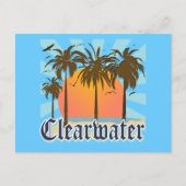 Clearwater Beach Florida FLA Briefkaart (Voorkant)