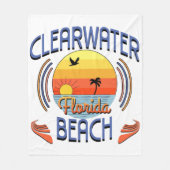 Clearwater Beach, Florida Fleece Deken (Voorkant)