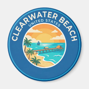 Clearwater Beach, Florida Florida Magneet