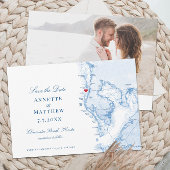 Clearwater Beach Florida Kaart Elegante bruiloft