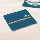 Clearwater Beach Florida Kartonnen Onderzetters (Schuin)