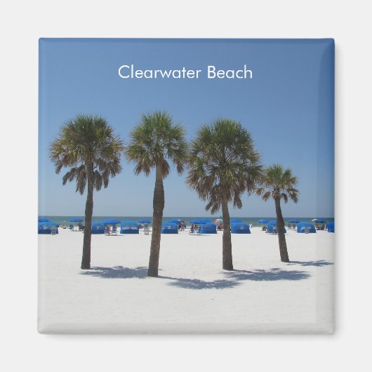 Clearwater Beach, Florida Magnet (Voorkant)