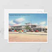  Clearwater Beach, Florida Marina Briefkaart (Voorkant / Achterkant)