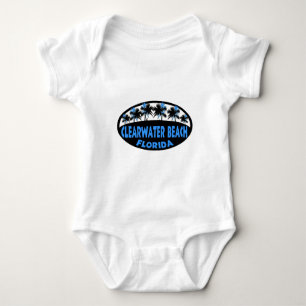 Clearwater Beach Florida palms Romper