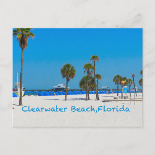 Clearwater Beach Florida Post Card Briefkaart