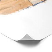 Clearwater Beach Florida Poster, Watercolor Poster (Hoek)