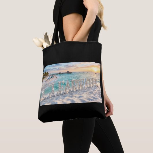 Clearwater Beach Florida Schoudertas Tote Bag (Dichtbij)