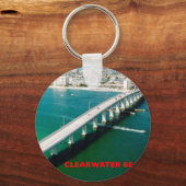 CLEARWATER BEACH FLORIDA SLEUTELHANGER (Voorkant)