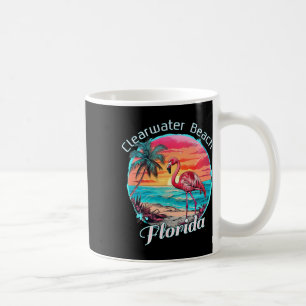 Clearwater Beach Florida Strand Flamingo Tropisch Koffiemok