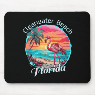 Clearwater Beach Florida Strand Flamingo Tropisch Muismat