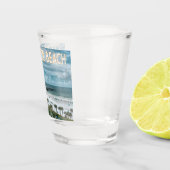 Clearwater Beach Florida strandscene Shot Glas (Rechts)