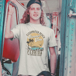 ClearWater Beach Florida Summer Time T-shirt