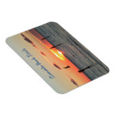 Clearwater Beach, Florida sunset magnet Magneet (Rechterzijde)