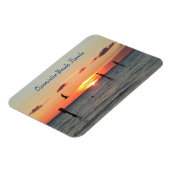 Clearwater Beach, Florida sunset magnet Magneet (Linkerzijde)