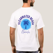 Clearwater Beach Florida T-Shirt (Achterkant)