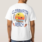 Clearwater Beach, Florida T-shirt (Achterkant)