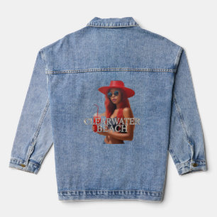 Clearwater Beach Florida T-shirt denim jas Jacket