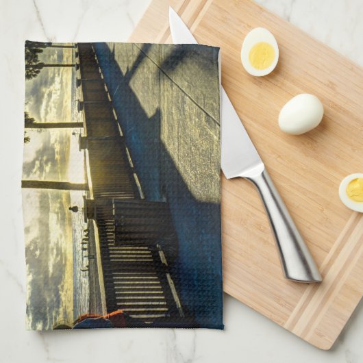 Clearwater Beach, Florida Theedoek (Quarter Fold)