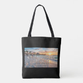 Clearwater Beach Florida Tote Bag (Achterkant)